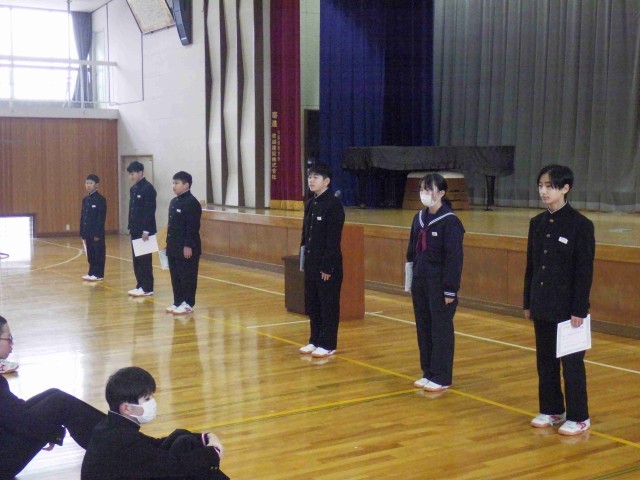 正副級長の皆さん