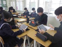 学級討議の様子