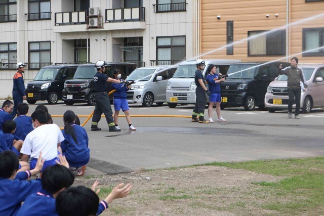 防災教室の様子