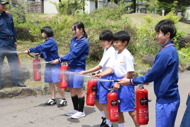 防災教室の様子