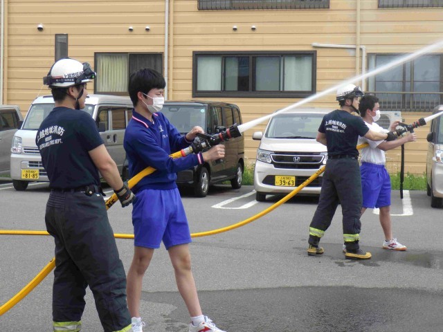 防災教室の様子