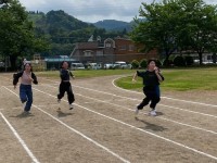新井南小運動会の様子