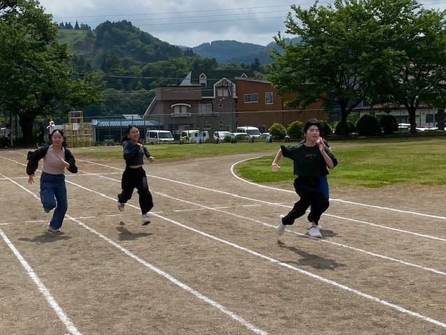新井南小運動会の様子