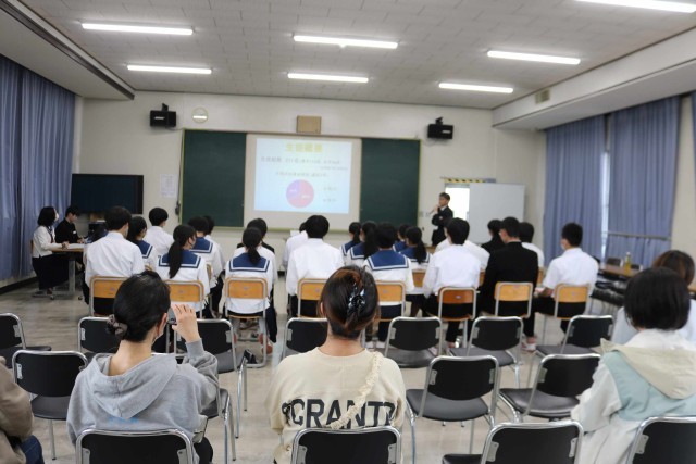 高校説明会の様子
