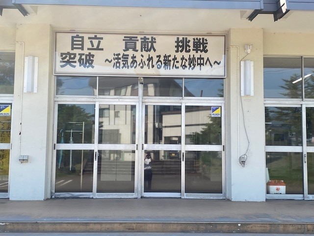 生徒玄関