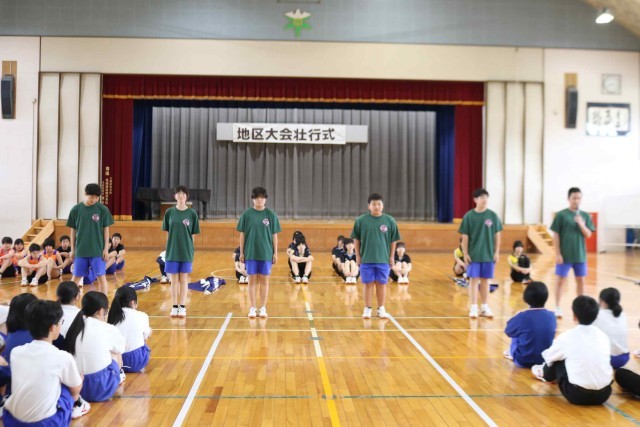 特設水泳部　決意表明