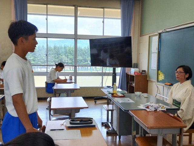 マナー講習の様子