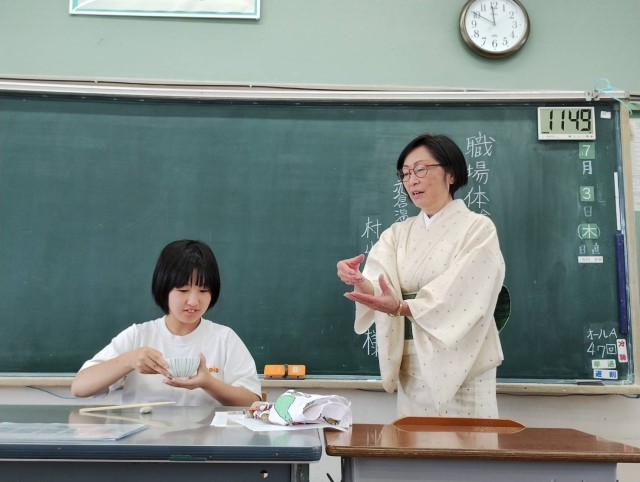 マナー講習の様子