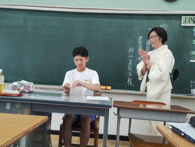 マナー講習の様子