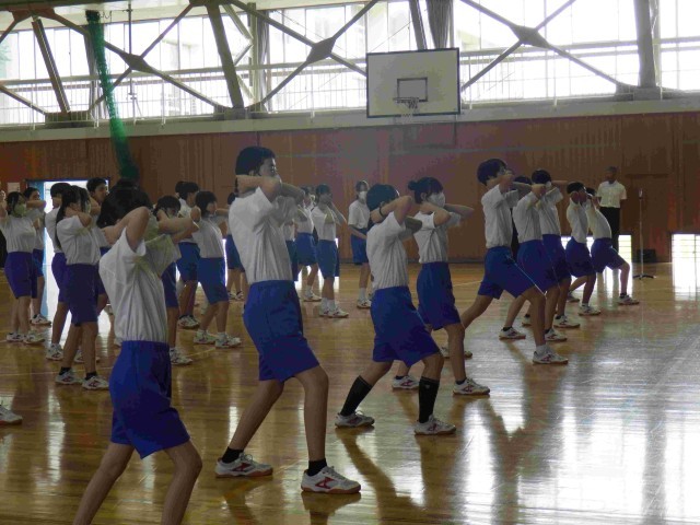 応援の様子