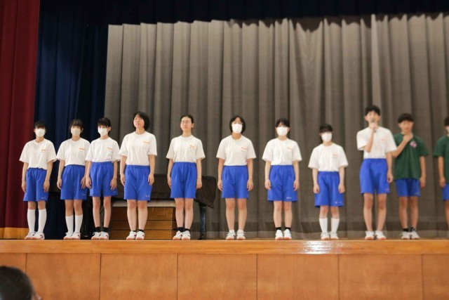 吹奏楽部決意表明