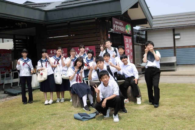 校外学習の様子