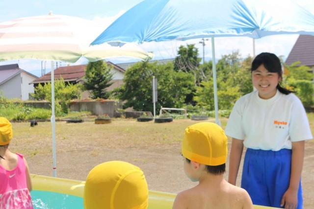 職場体験学習の様子