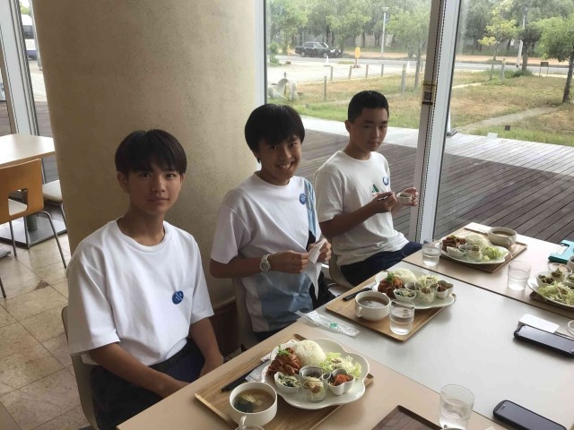 8月7日の広島派遣の様子