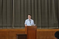 ＡＬＴ新任式の様子