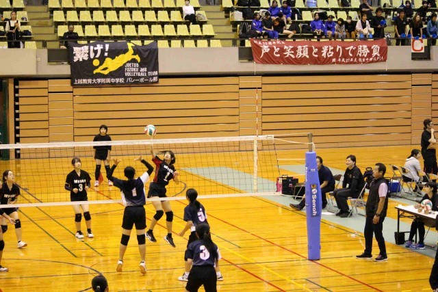 新人バレーボール大会の様子