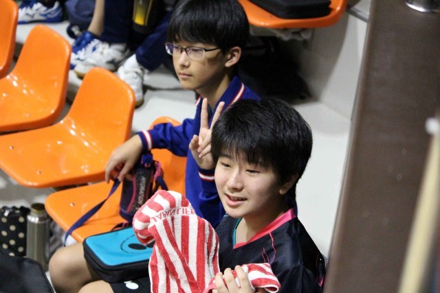 新人卓球大会の様子