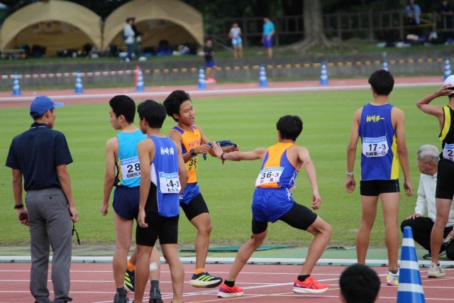 駅伝大会の様子