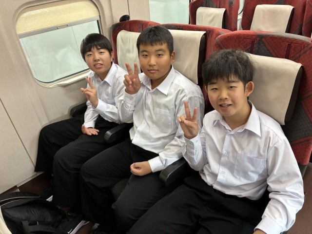 電車の中の様子