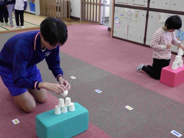 保育園実習の様子