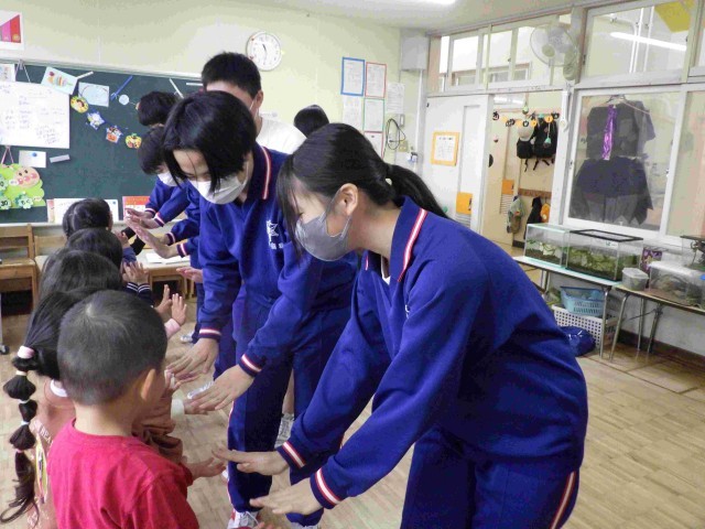 保育園実習の様子