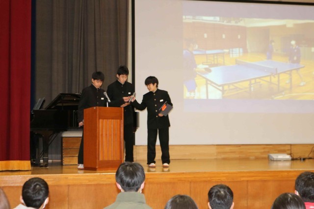 新入生説明会の様子