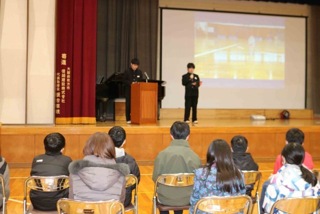 新入生説明会の様子