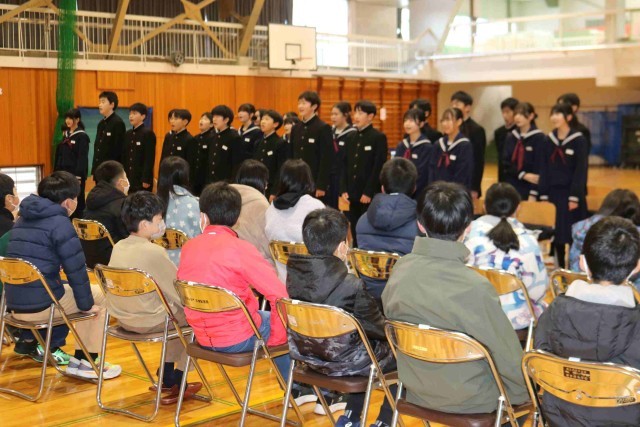 新入生説明会の様子