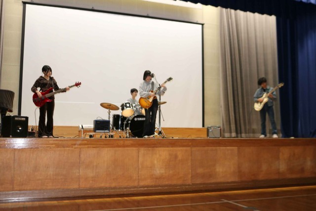 自由発表ステージの様子