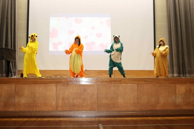 自由発表ステージの様子