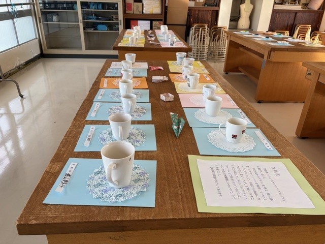 家庭科の展示作品