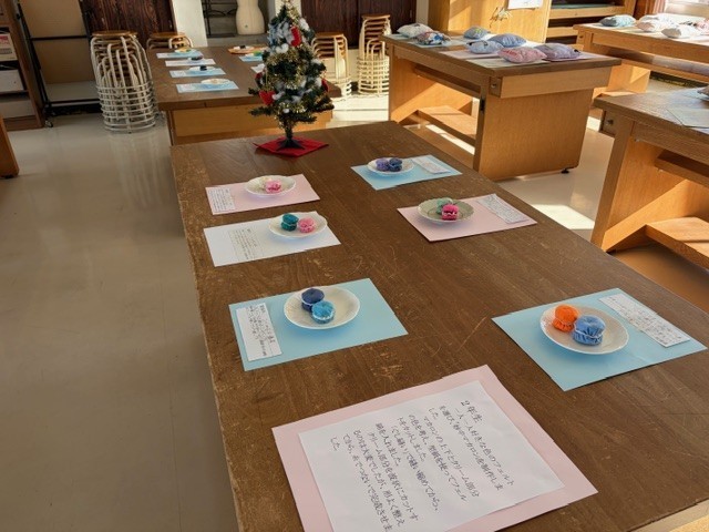 家庭科の展示作品