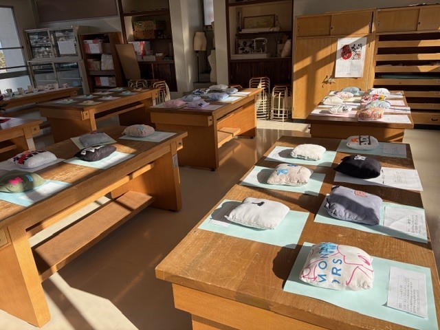 家庭科の展示作品