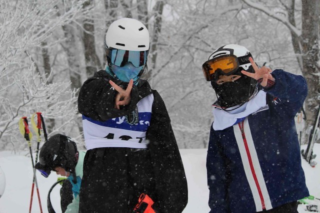 県中スキー大会の様子