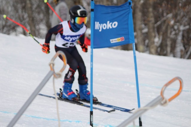 県中スキー大会の様子