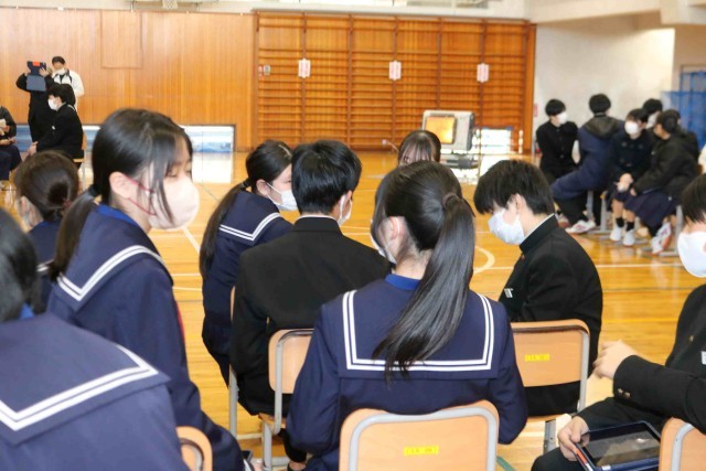 生徒総会の様子