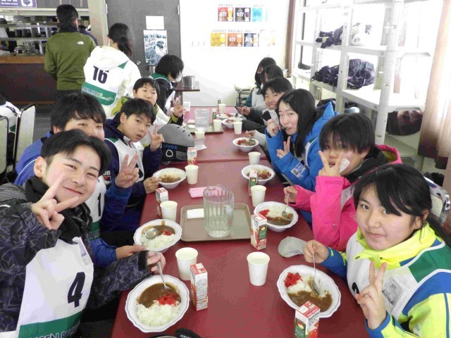 スキー授業の様子